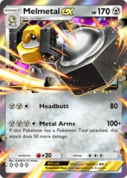 Melmetal ex — Double Rare, #174