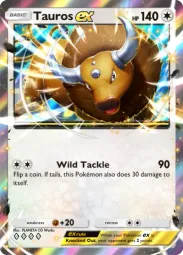 Tauros ex — Double Rare, #183