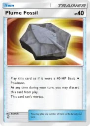 Plume Fossil — Common, #214