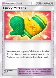 Lucky Mittens — Uncommon, Mega Rising #220