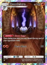 Chandelure — Art Rare, #231