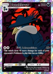 Honchkrow — Art Rare, #244