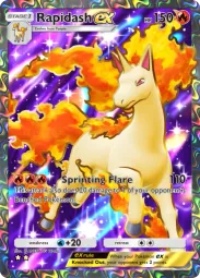 Rapidash ex — Super Rare, #253