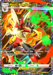 Mega Blaziken ex — Super Rare, #254