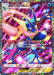 Greninja ex — Super Rare, #256