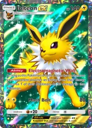 Jolteon ex — Super Rare, #257