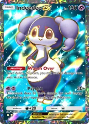 Indeedee ex — Super Rare, #260