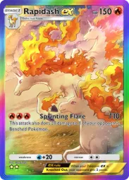 Rapidash ex — Special Art Rare, #274