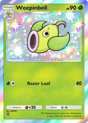 Weepinbell — Shiny, Mega Rising #288