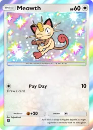 Meowth — Shiny, #312