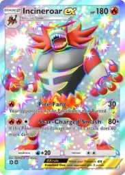 Incineroar ex — Shiny Super Rare