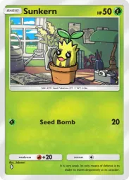 Sunkern — Common, Crimson Blaze #007