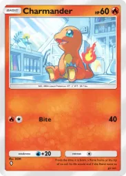 Charmander — Common, Crimson Blaze #011