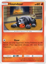 Houndour — Common, Crimson Blaze #015