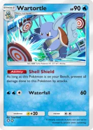 Wartortle — Uncommon, Crimson Blaze #018