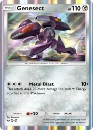 Genesect — Rare, Crimson Blaze #054