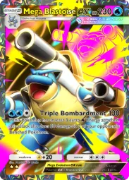 Mega Blastoise ex — Super Rare, #078