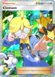 Clemont — Super Rare, Crimson Blaze #081