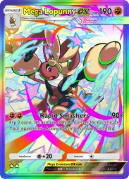 Mega Lopunny ex — Special Art Rare, #085