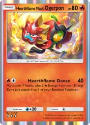 Hearthflame Mask Ogerpon — Rare, Fantastical Parade #027