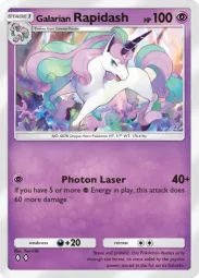Galarian Rapidash — Uncommon, Fantastical Parade #059