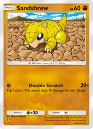 Sandshrew — Common, #077