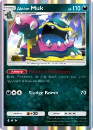 Alolan Muk — Rare, #097