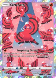 Oricorio — Art Rare, #161