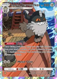 Galarian Perrserker — Art Rare, #177