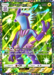 Toxtricity ex — Super Rare, #184