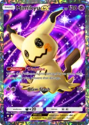 Mimikyu ex — Super Rare, #186