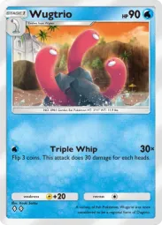 Wugtrio — Uncommon, Paldean Wonders #026