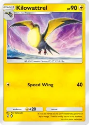 Kilowattrel — Uncommon, Paldean Wonders #044