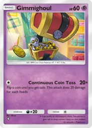 Gimmighoul — Common, Paldean Wonders #054