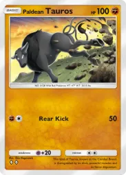 Paldean Tauros — Uncommon, Paldean Wonders #058