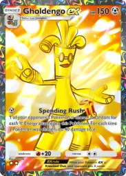 Gholdengo ex — Super Rare, #104