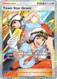 Team Star Grunt — Super Rare, Paldean Wonders #105
