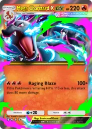 Mega Charizard X ex — Double Rare, Mega Shine #009