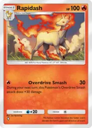 Rapidash — Common, Mega Shine #011