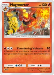 Magmortar — Uncommon, Mega Shine #013