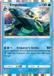 Empoleon — Rare, Mega Shine #020