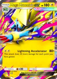 Mega Manectric ex — Double Rare, Mega Shine #027
