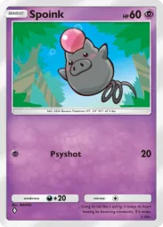 Spoink — Common, Mega Shine #031