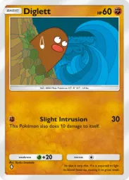 Diglett — Common, Mega Shine #033