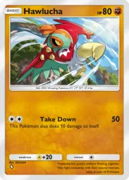 Hawlucha — Common, Mega Shine #036