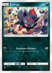 Zorua — Common, Mega Shine #043