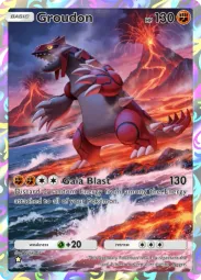 Groudon — Art Rare, #072