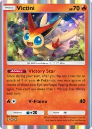 Victini — Rare, Pulsing Aura #025