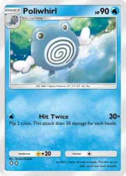 Poliwhirl — Uncommon, Pulsing Aura #034