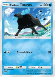 Paldean Tauros — Uncommon, Pulsing Aura #036